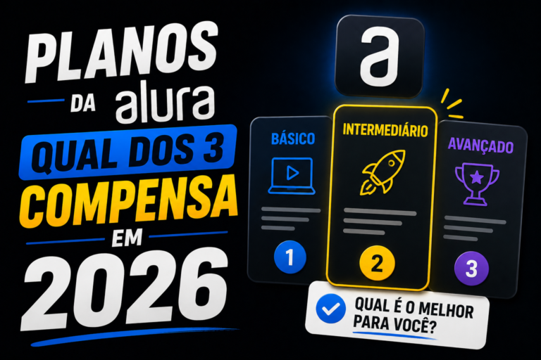 Planos da Alura: qual dos 3 compensa em 2026
