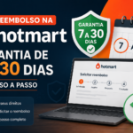 Reembolso na Hotmart: garantia de 7 a 30 dias e o passo a passo